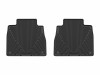 WeatherTech 20-25 Mercedes-Benz AMG GLS 63 SUV 2nd Row Rear All-Weather Floor Mats - Black - W691 Photo - Primary