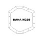 aFe POWER Street Series Front Diff Cover Raw w/ Machined Fins Ford F-250/350 23-26(Dana M235) - 46-71480A Technical Drawing