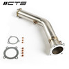 CTS TURBO B8/B8.5 AUDI A4/A5/ALLROAD/Q5 1.8T/2.0T TEST PIPE - CTS-EXH-TP-0004-B8