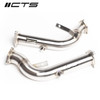 CTS TURBO AUDI 3.0T SUPERCHARGED V6 TEST PIPE SET - CTS-EXH-TP-0012