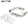 CTS TURBO AUDI 3.0T SUPERCHARGED V6 TEST PIPE SET - CTS-EXH-TP-0012