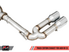 AWE Tuning Audi 8V S3 Track Edition Exhaust w/Chrome Silver Tips 102mm - 3015-42142 Photo - out of package