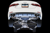 AWE Tuning Audi B9 S5 Coupe SwitchPath Exhaust w/ Chrome Silver Tips (102mm) - 3025-42038 Photo - Mounted
