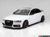 Audi B8/B8.5 A4/S4 Flat Side Skirts - Gloss Black - ES#4045736