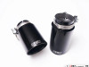 ECS UNIVERSAL Swivel Exhaust Tips - 4.0" Black Chrome - Pair - ES#2986537