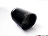 ECS UNIVERSAL Swivel Exhaust Tips - 4.0" Black Chrome - Pair - ES#2986537