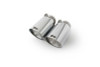 Remus Stainless Steel 102mm Straight Cut Chrome Tail Pipe Set (Quad Tips) - 0046 70SGR Photo - Primary