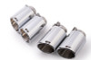 Remus Stainless Steel 102mm Angled/Angled Rolled Edge Chrome Tail Pipe Set (Quad Tips) - 0046 70SSR User 1