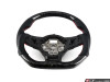 MK7/MK7.5 GTI/GLI Forged Carbon Fiber Steering Wheel - Perforated Leather With Red Stitching - ES#4376016