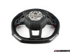 MK7/MK7.5 GTI/GLI Carbon Fiber Steering Wheel - Perforated Leather With Red Stitching - ES#4376015