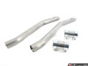 VPS Pre-Muffler Delete pipes for Audi B9/9.5 S4/S5, made from 304 stainless steel and mandrel bent for high performance.