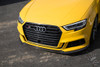 PURE Carbon Fiber Front Lip Splitter / Spoiler For Audi S3 8V (Facelift) - PURE-8V-SPLIT-FL
