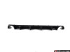 MK7 Jetta GLI Rear Diffuser Kit - Gloss Black - ES#4349026