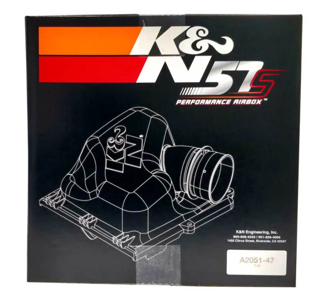 K&N 57s Performance Airbox 57S-4900 für Opel