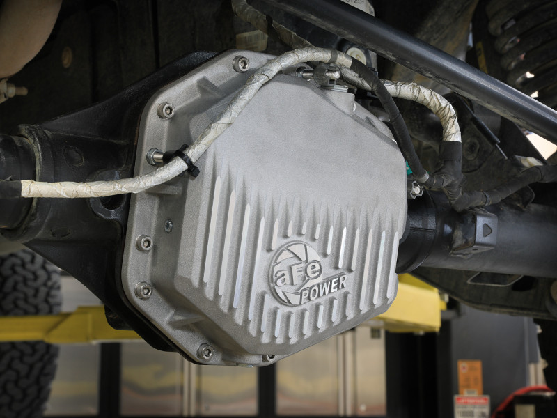 aFe 22-25 Ford Bronco Raptor V6 Rear Diff Cover - Raw w/ Machined Fins ...