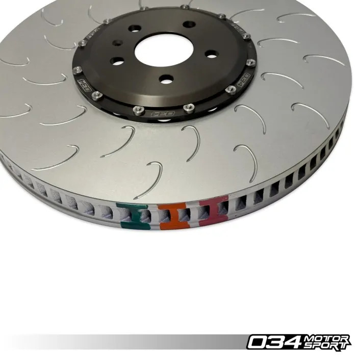2-Piece Floating Front Brake Rotor Upgrade for Audi C8 RS6 & RS7