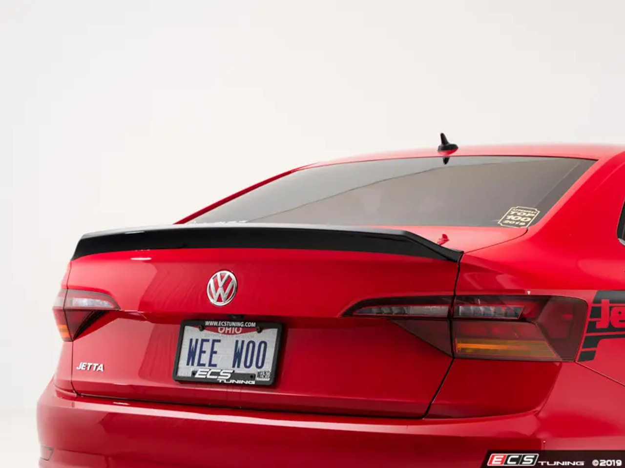 MK7 Jetta Trunk Spoiler - Gloss Black - ES#3660011