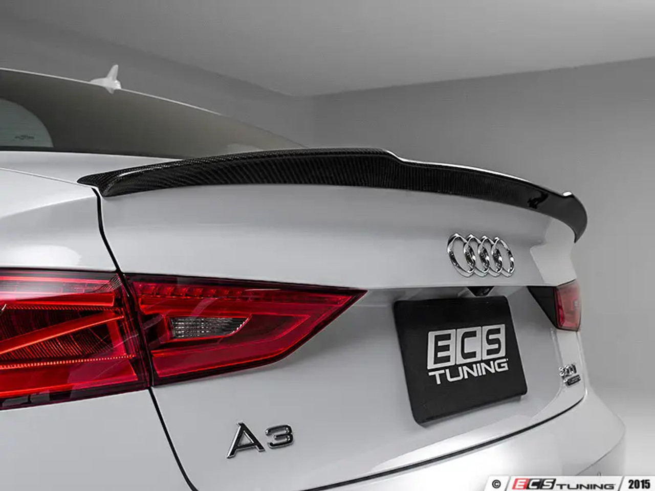 Carbon Fiber Trunk Spoiler - Audi A3 / S3 / RS3 8V - ES#3071985