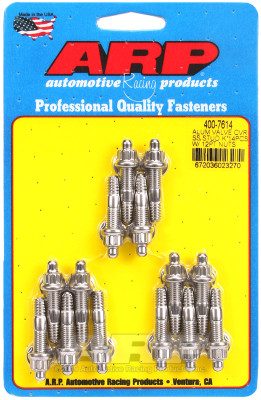 ARP Cast Alum Covers SS 12pt Valve Cover Stud Kit 14pc - 400-7614 Photo - Primary