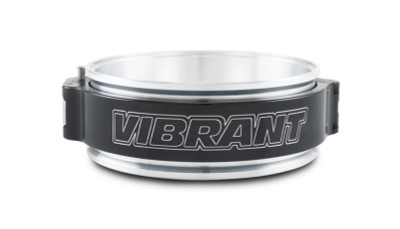 Vibrant 5in O.D. Aluminized HD 2.0 Clamp Assembly - Anodized Black - 32520 Photo - Primary