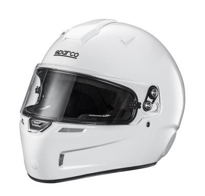 Sparco Helmet Sky KF-5W M/L White - 0033553ML Photo - Primary
