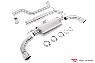 Unitronic Cat-Back For MK8 GTI - Chrome Tips- UH066-EXA