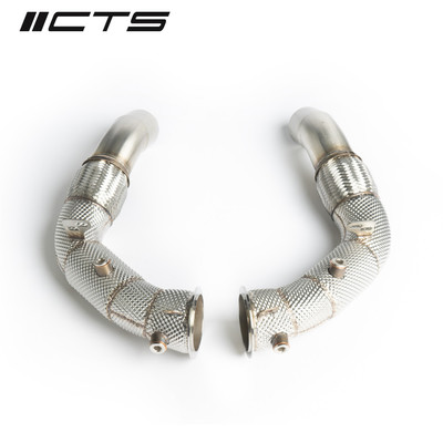 CTS TURBO BMW S63 F10 M5/M5C & F06/F12/F13 M6/M6C DOWNPIPES - CTS-EXH-DP-0034