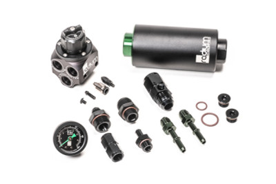 Radium Engineering 01-06 BMW E46 M3 Fuel Pressure Regulator & Fuel Filter Kit w/ Microglass Filter - 20-0932-05 Photo - Primary