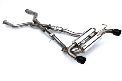 Invidia 2022+ Nissan Z 70mm Gemini Cat Back Exhaust - Single Layer Black Tip - HS22N4Z7GM1SBL User 1