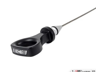Billet Engine oil Dipstick - black Anodized - ES#3138259
