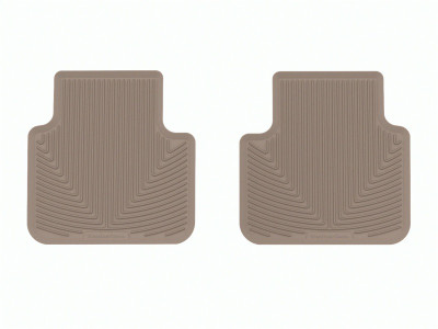WeatherTech 18-24 Volkswagen Atlas (Incl. 20-24 Cross Sport) Rear Rubber Mats - Tan - W656TN Photo - Primary