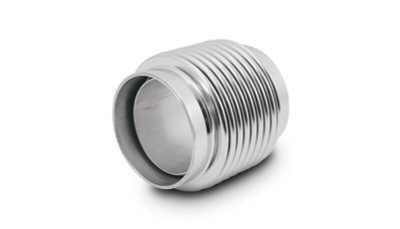 Vibrant 1.50in ID x 2.75in Long 321SS Electro Polished Motorsport Bellows w/Neck & Liner - 69328 User 1