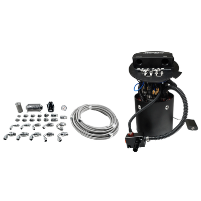 Deatschwerks X3 Series Fuel Pump Module w/ Triple DW400 Pumps/PTFE Plumbing Kit 11-24 Ford Mustang - 9-401-604-7032 Photo - Primary