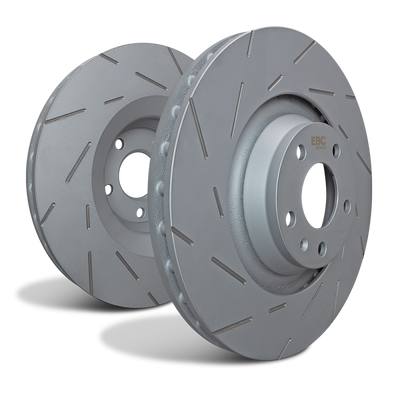 EBC 2021+Ford Bronco / 19-23 Ford Ranger 2WD 2.30 Turbo (Petrol) USR Slotted Rear Rotors - USR7849 User 1