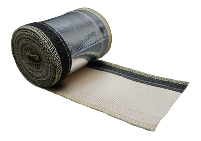 DeatschWerks 20ft Reflective Heat Protection Sleeving for -6 AN Hose - 6-02-0006-V20 Photo - Primary