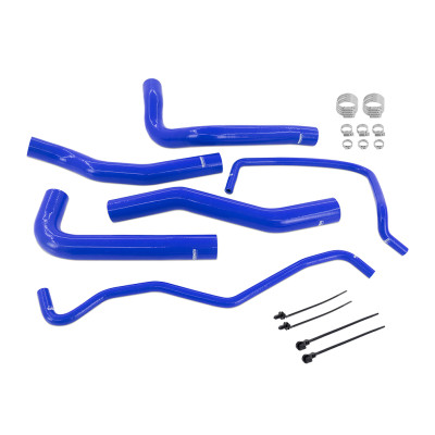 Mishimoto 2024+ Ford Mustang 2.3L Silicone Coolant Hose Kit - Blue - MMHOSE-MUS4-24BL Photo - Primary