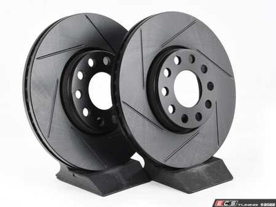 Front V5 Slotted Brake Rotors - Set (288x25) - ES#4668386