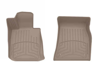 WeatherTech 21-24 BMW M3 (G80) Front FloorLiner HP - Tan - 4515301IM Photo - Primary