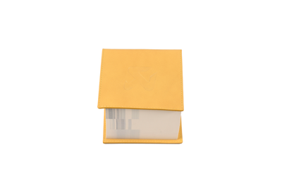 Akrapovic Leather Memo Notepad - Yellow - 801730 User 1