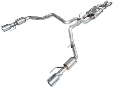AWE Gen 3 Raptor R SwitchPath Exhaust  - Chrome Silver Tips - 3025-32852 User 1