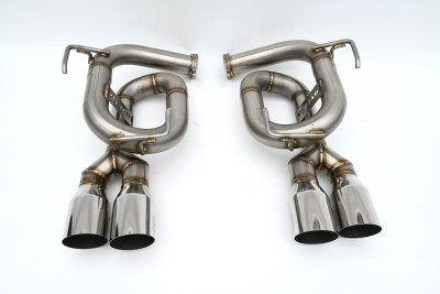 Invidia 22+ Subaru WRX Twin Loop 3.5in. Single Layer S.S Tip Axle-Back Exhaust - HS22SW4AT4SSL User 1