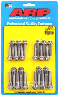 ARP SB Chevy SB2 intake manifold bolt kit tall - 334-2105 Photo - Primary