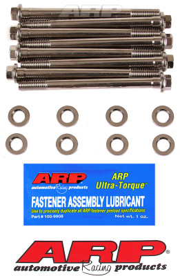 ARP BBC exhaust bolts hex SS 8 pcs only - 435-3605 Photo - Primary