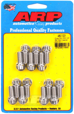 ARP Olds 330-455 3/8in SS 12pt header bolt kit - 480-1201 Photo - Primary