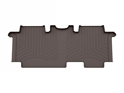 WeatherTech 2025 VW ID. Buzz 2nd Row Floor Liners - Cocoa - 4718242 Photo - Primary