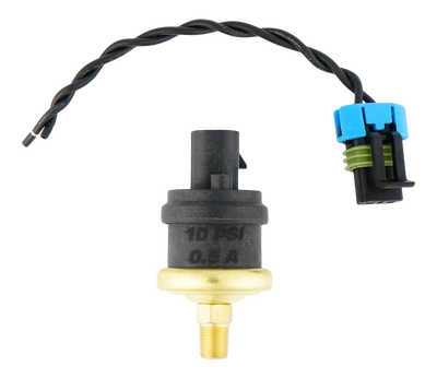 DeatschWerks 10psi 1/8th NPT Adjustable (8-12PSI) Hobbs Switch with Pigtail (0.5A) - 4-HOBBS-10 Photo - Primary