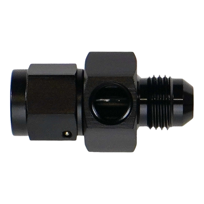 DeatschWerks 6AN Male Flare to Female Flare Swivel with 1/8th NPT - 6-02-0773-B Photo - Primary