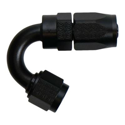 DeatschWerks 6AN Female Flare Swivel 150-degree Hose End CPE - 6-02-0830-B Photo - Primary