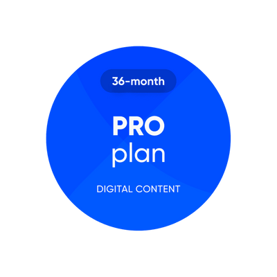 PRO plan (36-month)