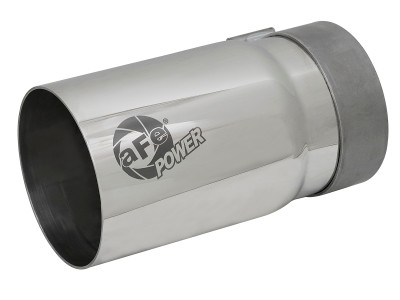afe MACH Force-Xp Universal Exhaust Tip 3-1/2 IN Inlet x 4 IN Outlet x 7 IN L - 49T35404-P07 Photo - Primary